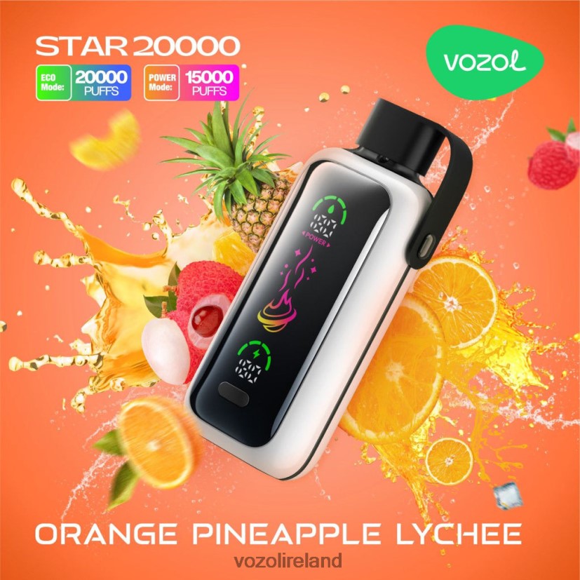 VOZOL Vape Price - VOZOL STAR 20000 V0Z2J415 ORANGE PINEAPPLE LYCHEE