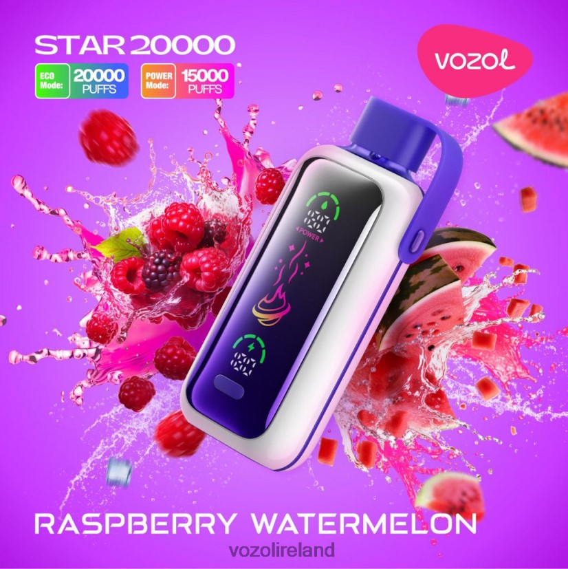 VOZOL Vape Shop - VOZOL STAR 20000 V0Z2J419 RASPBERRY WATERMELON