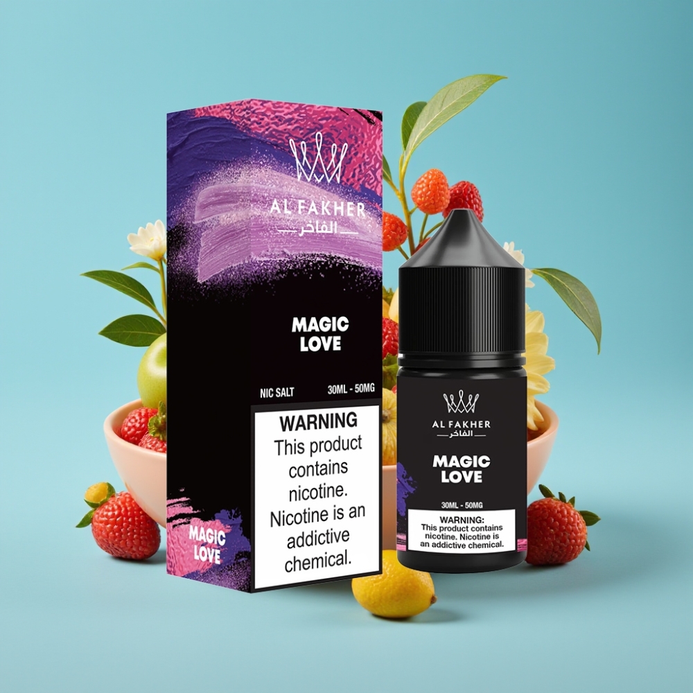 AL Fakher Nicotine Salt Puffs 30ml 50MG Magic Love