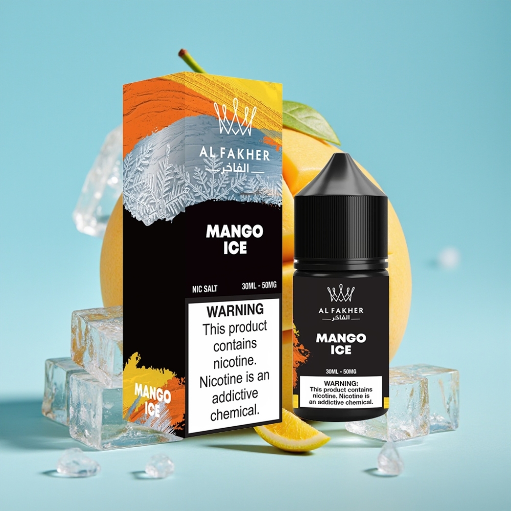 AL Fakher Nicotine Salt Puffs 30ml 50MG Mango Ice