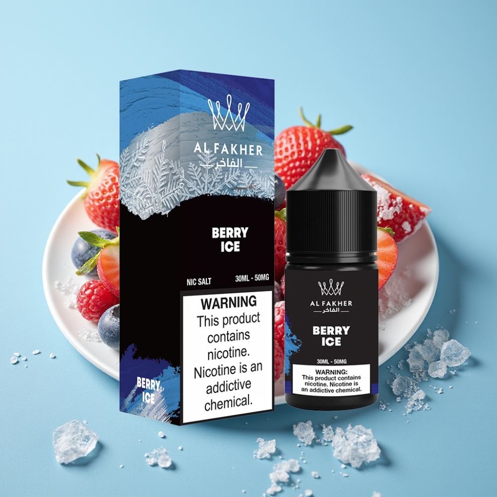 AL Fakher Nicotine Salt Puffs 30ml Berry Ice 50MG