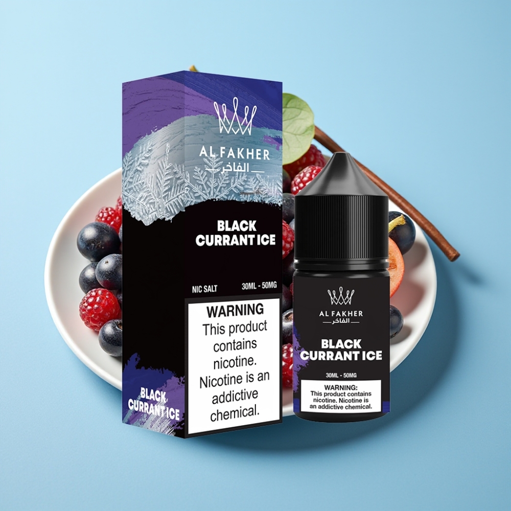 AL Fakher Nicotine Salt Puffs 30ml Black Currant Ice 50MG