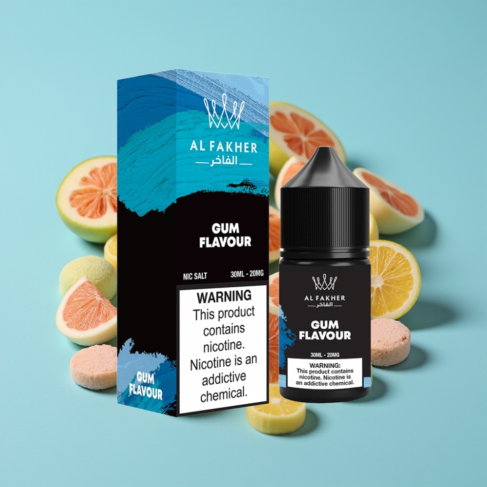 AL Fakher Nicotine Salt Puffs 30ml Gum Flavour 20MG
