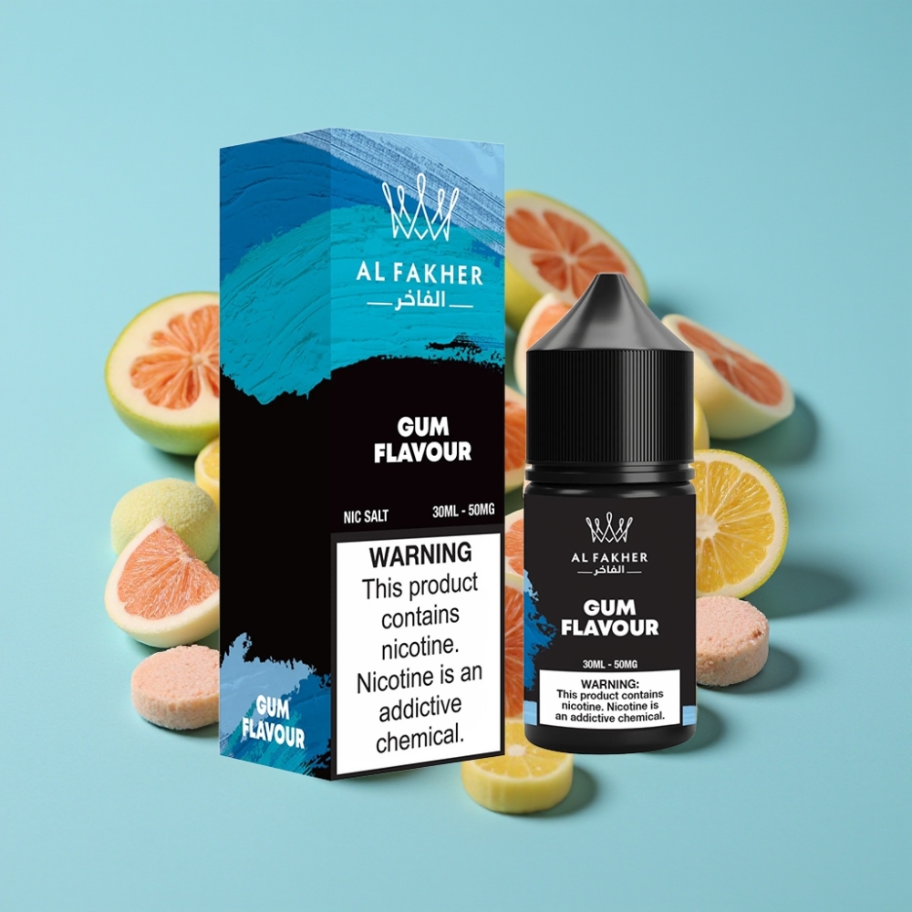 AL Fakher Nicotine Salt Puffs 30ml Gum Flavour 50mg