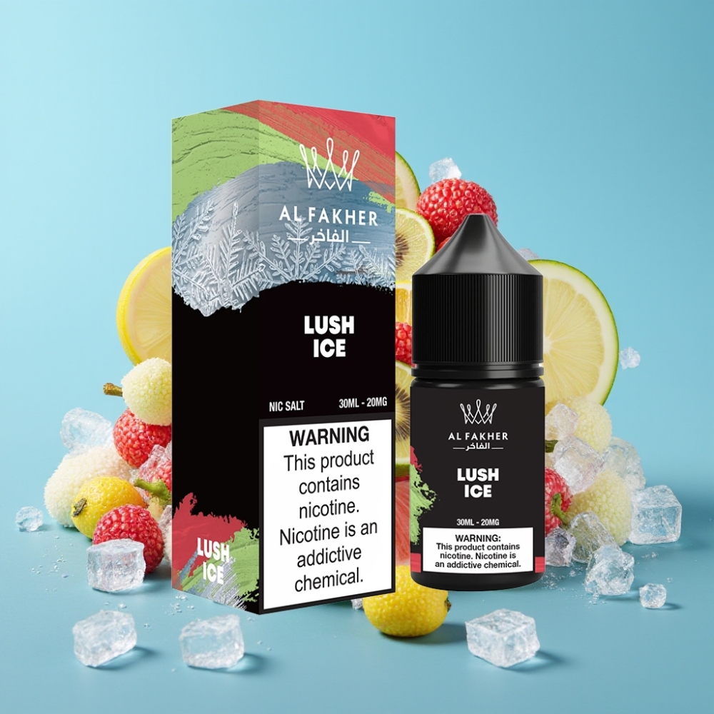 AL Fakher Nicotine Salt Puffs 30ml Lush Ice 20MG