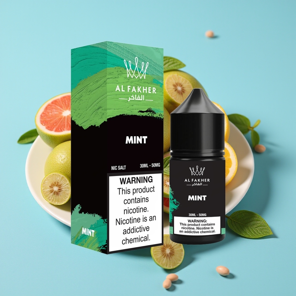 AL Fakher Nicotine Salt Puffs 30ml Mint 50MG