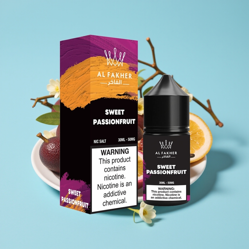 AL Fakher Nicotine Salt Puffs 30ml Sweet Passionfruit 50MG