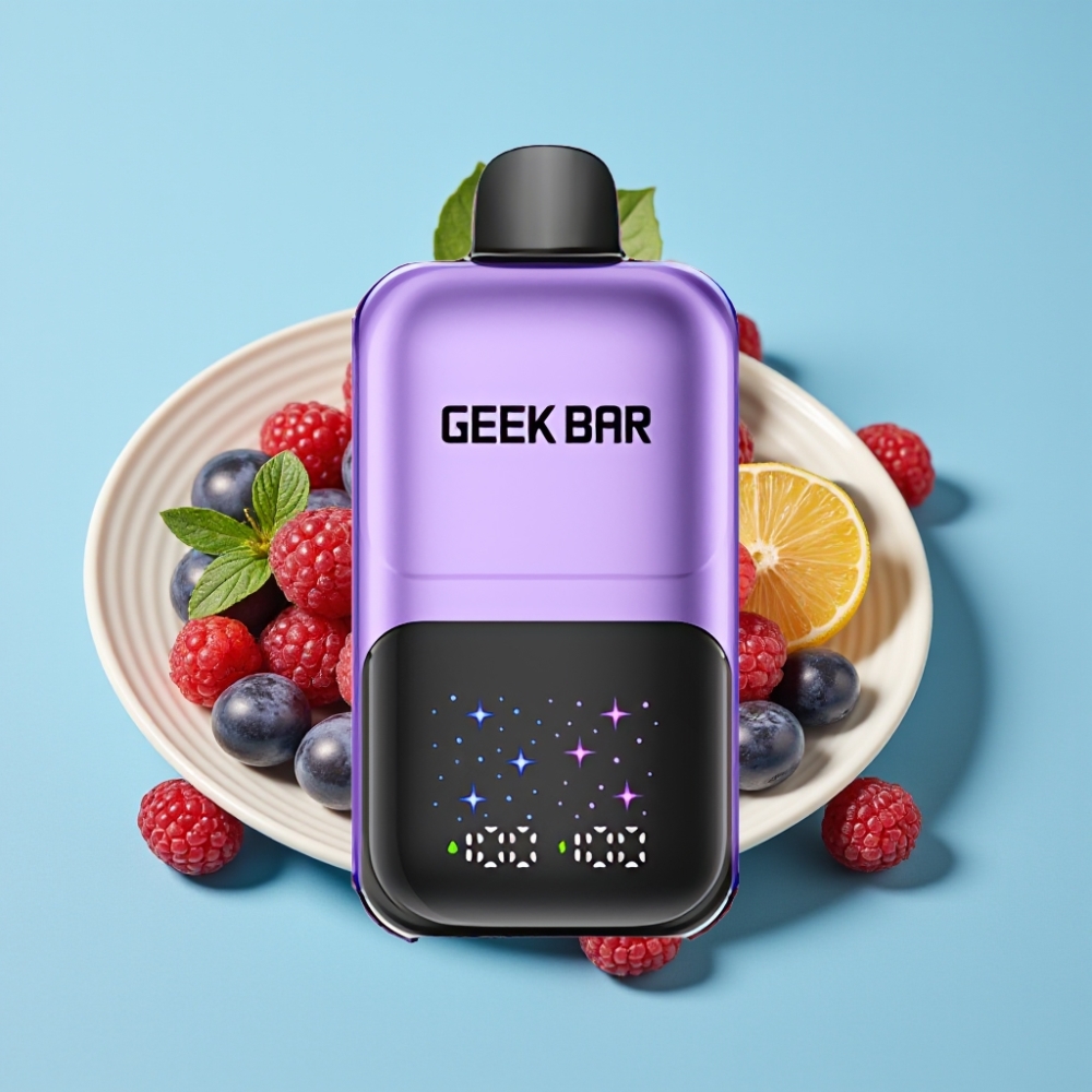 GEEK BAR 2GO 50000 Puffs Dual Tank 20mL Grape & Raspberry