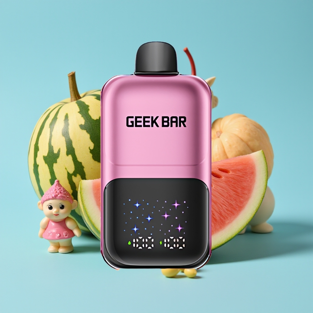 GEEK BAR 2GO 50000 Puffs Dual Tank Adjustable Peach & Watermelon