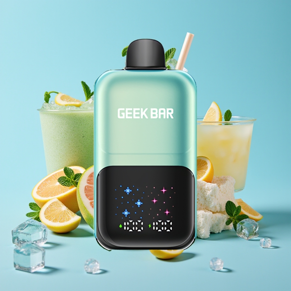 GEEK BAR 2GO 50000 Puffs Dual Tank Cool Mint Ice Disposable Vape Pen