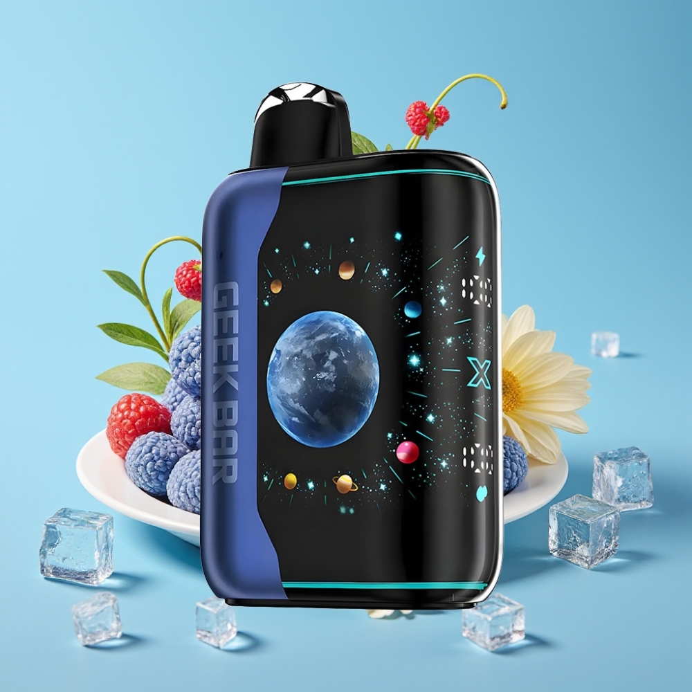 GEEK BAR Platinum 25000 Puffs Dual Mesh Blue Razz Ice