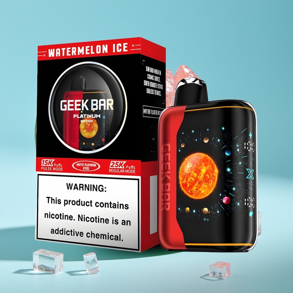 GEEK BAR Platinum 25000 Puffs Dual Mesh Coil Watermelon Ice