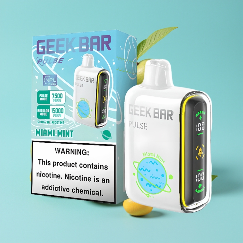 Geek Bar Pulse 15000 Puffs 16ML 5% USB-C Airflow