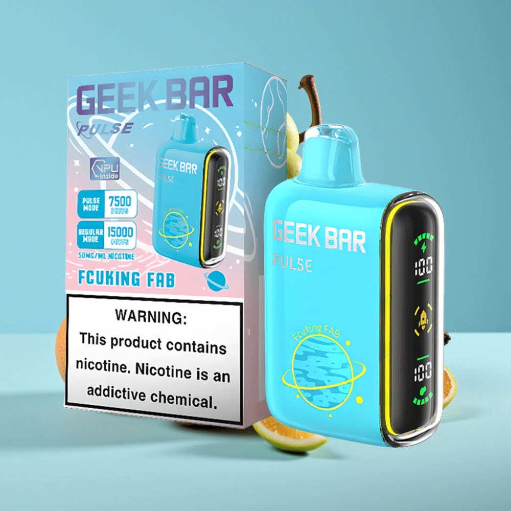 Geek Bar Pulse 15000 Puffs 16ML 5% USB-C Airflow