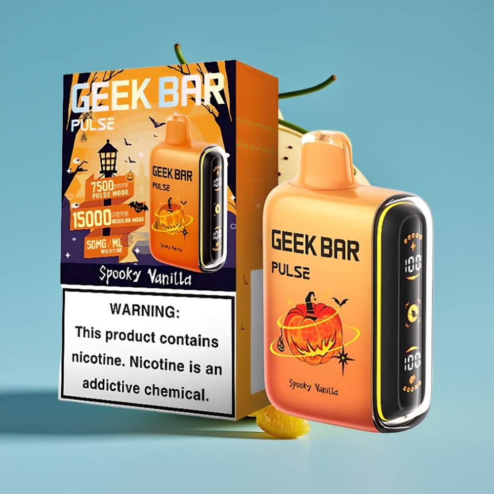 Geek Bar Pulse 15000 Puffs 16ML 5% USB-C Airflow Halloween Edition