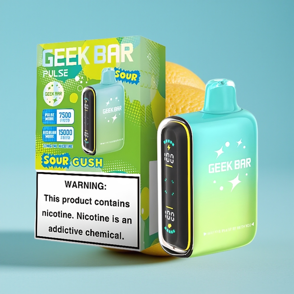Geek Bar Pulse 15000 Puffs 16ML 5% USB-C Sour Edition