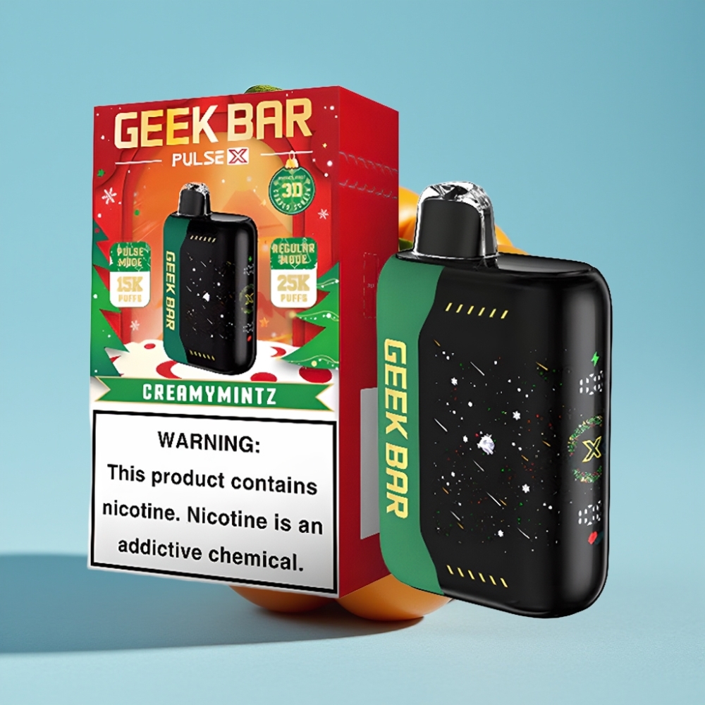 Geek Bar Pulse X 25000 Puffs Dual Mesh 18mL USB-C Christmas Edition