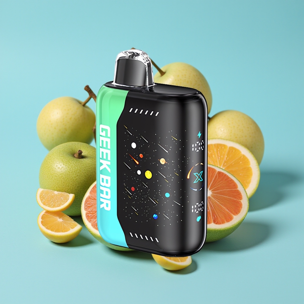 GEEK BAR Pulse X 42K Puffs Dual Mesh Fast-Charging ATL Mint Meteor Edition