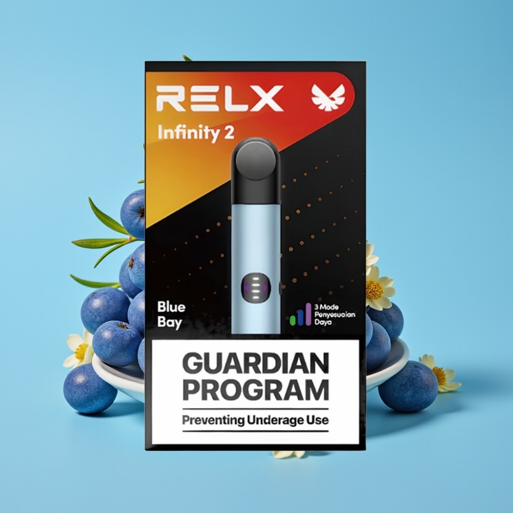 RELX Infinity 2 650 Puffs Metallic Blue USB-C