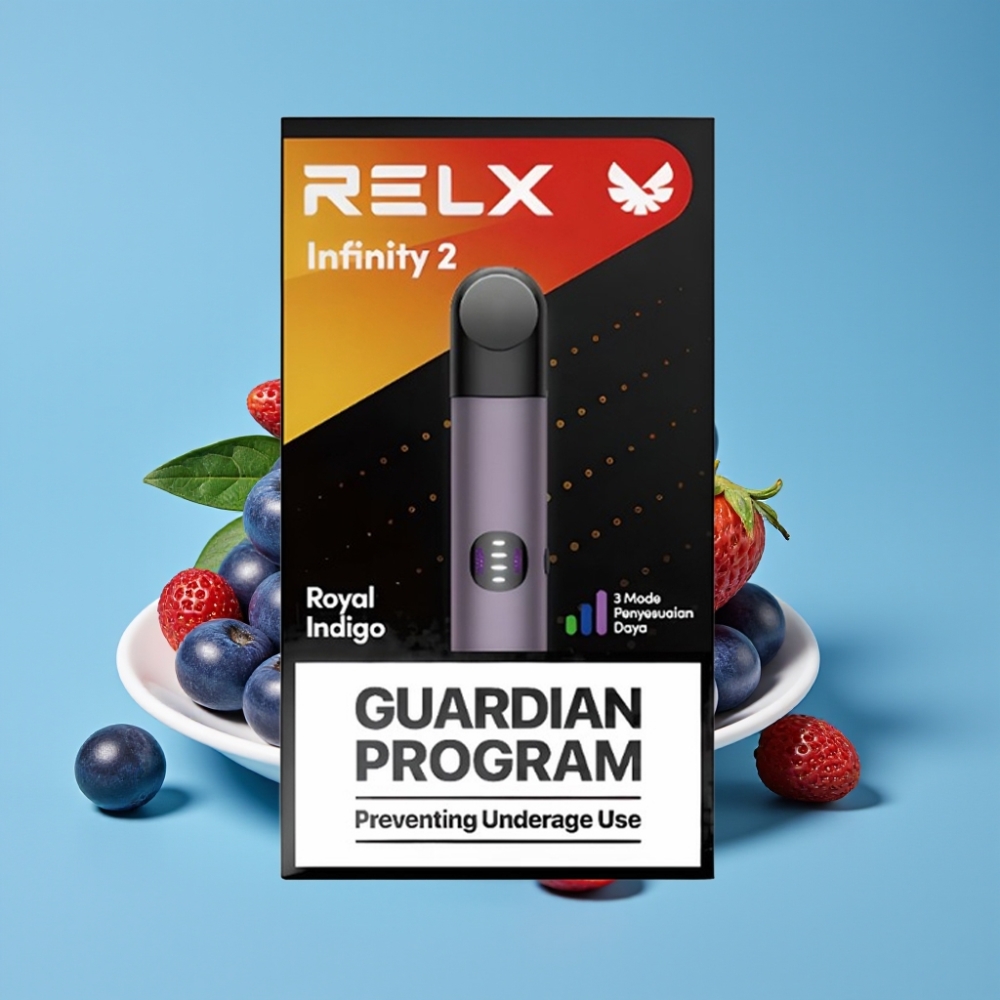 RELX Infinity 2 650 Puffs Metallic USB-C Royalindigo